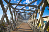 Fototapeta Perspektywa 3d - Arquitectura puente Moderno