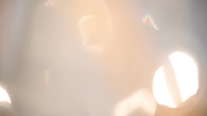 Beautiful bokeh movement blurring the lights