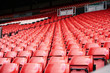 © Have a nice day  - Bright red stadium seat in Liverpool.