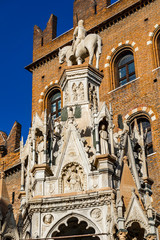 Wall Mural - Ark of Cansignorio from the Scala family monumental tomb in Verona, Italy