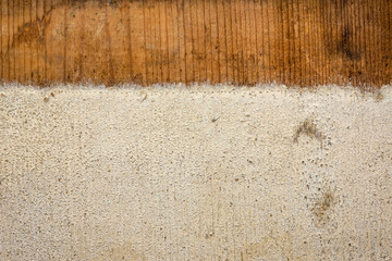 Wall Mural - grunge white painted barn wood texture