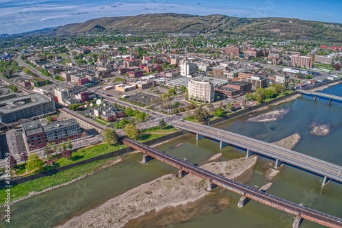 Fotografía Elmira is a Town in Upstate New York on the Chemung River