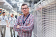 © Agnieszka Olek/Caia Image - Portrait confident male supervisor in factory