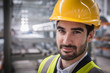 © Martin Barraud/Caia Image - Portrait confident male supervisor in factory