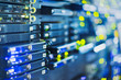 © Tom Merton/Caia Image - Illuminated server room panel