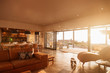 © Martin Barraud/Caia Image - Sunny home showcase interior living room