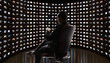 © Paul Bradbury/Caia Image - Man watching video on monitors