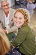 © Ryan Lees/Caia Image - Portrait smiling businesswoman in meeting