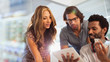 © Tom Merton/Caia Image - Creative business people using digital tablet