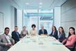 © Robert Daly/Caia Image - Portrait confident business people in conference room meeting