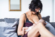 © Sam Edwards/Caia Image - Mother breastfeeding newborn baby son
