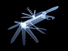 Penknife, X-ray Artwork