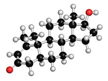 Metenolone Steroid Molecule, Illustration