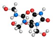 © Science RF - Diazolidinyl urea molecule, illustration