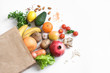 Leinwandbild Motiv Healthy food background