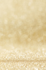 Poster - Shiny golden lights background