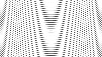 Aufkleber - Thin linear futuristic stripped pattern vector design.