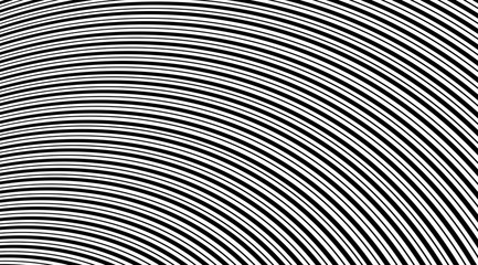 Aufkleber - Abstract black and white stripes background.