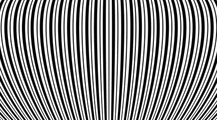 Aufkleber - Abstract black and white stripes background.