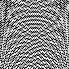 Aufkleber - Zig zag stripes geometric pattern. Optical illusion background