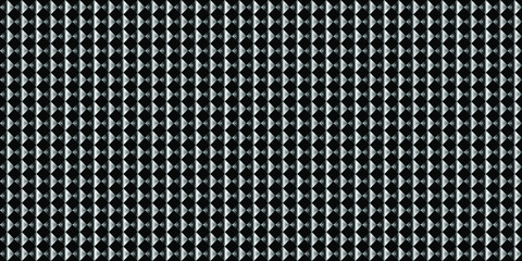 Dark black Geometric grid background. Modern dark abstract vector texture.