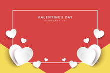 Happy Valentine's Day Banner Design