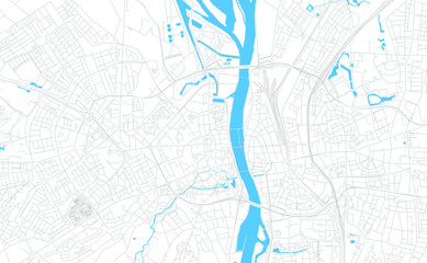 Poster - Maastricht, Netherlands bright vector map