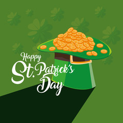 Sticker - Happy saint patricks day vector design