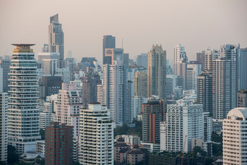  THAILAND BANGKOK SUKHUMVIT SKYLINE