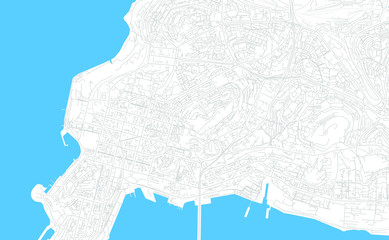 Sticker - Vladivostok, Russia bright vector map