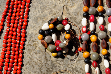 Wall Mural - Typical Cuban handmade jewelry souvenir