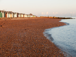 Beautiful coastal scene outside in nature, precious landscape