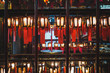 © hanohiki - Lantern inside old chinese temple (Man Mo Temple) in Hong Kong