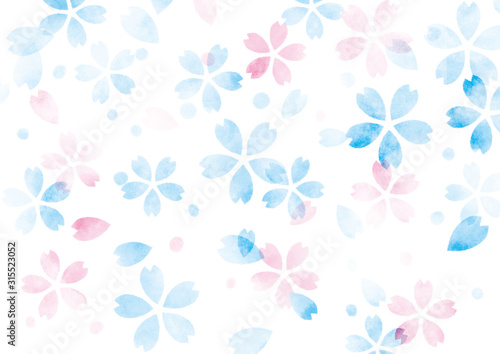 桜 水彩 テクスチャ 背景 ピンクとブルー Stock Illustration Adobe Stock 桜 水彩 テクスチャ 背景 ピンクとブルー Stock Illustration Adobe Stock