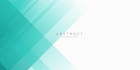 Modern Dark Green Turquoise Grey White Line Abstract Background for Presentation Design Template. Suit for corporate, business, wedding, and beauty contest.