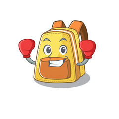 Sticker - Sporty Boxing kids school backpack mascot character style