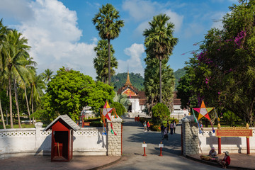 Royal Palace (Haw Kham) for King Sisavang Vong now serves as the Luang Prabang National Museum.