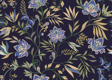 Seamless Pattern In Ethnic Traditional Style.