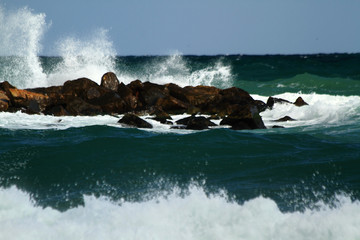 Canvas Print - sea waves