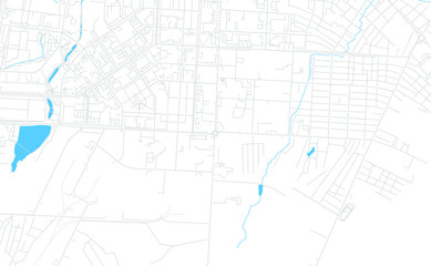  Almetyevsk, Russia bright vector map