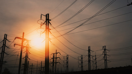 Wall Mural - main power plant energy ideas and energy saving