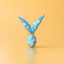 Easter Bunny Easter Gift Concept. Do-it-yourself Idea For Easter.