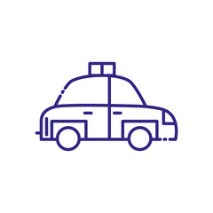 Wall Mural - Isolated taxi icon vector design