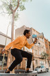 © Westend61 - Mature man holding megaphone and screaming