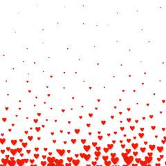 Wall Mural - Valentines heart cart. Love symbol isolated on white. Vector illustration