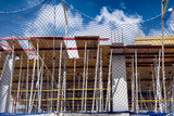 Fototapeta Na sufit - Struts on a building site
