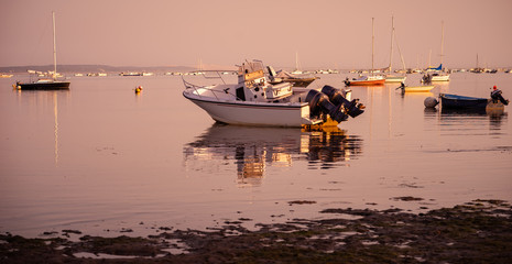 Wall Mural - bateau à marée basse