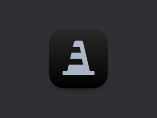 Sticker - Traffic Cone -  App Icon