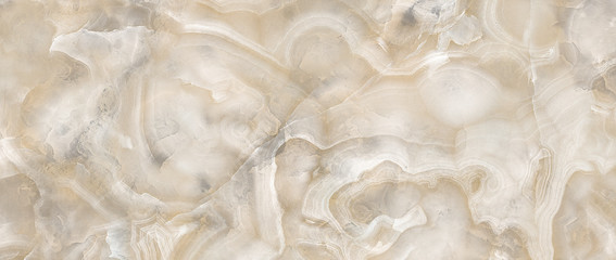 Canvas Print - Polished onyx marble with high-resolution, Emperador marble, natural breccia stone agate surface, modern Italian marble for interior-exterior home decoration tile and ceramic tile surface, wallpaper. 