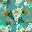 © Stefan Grau - Poppies and chamomile seamless pattern.